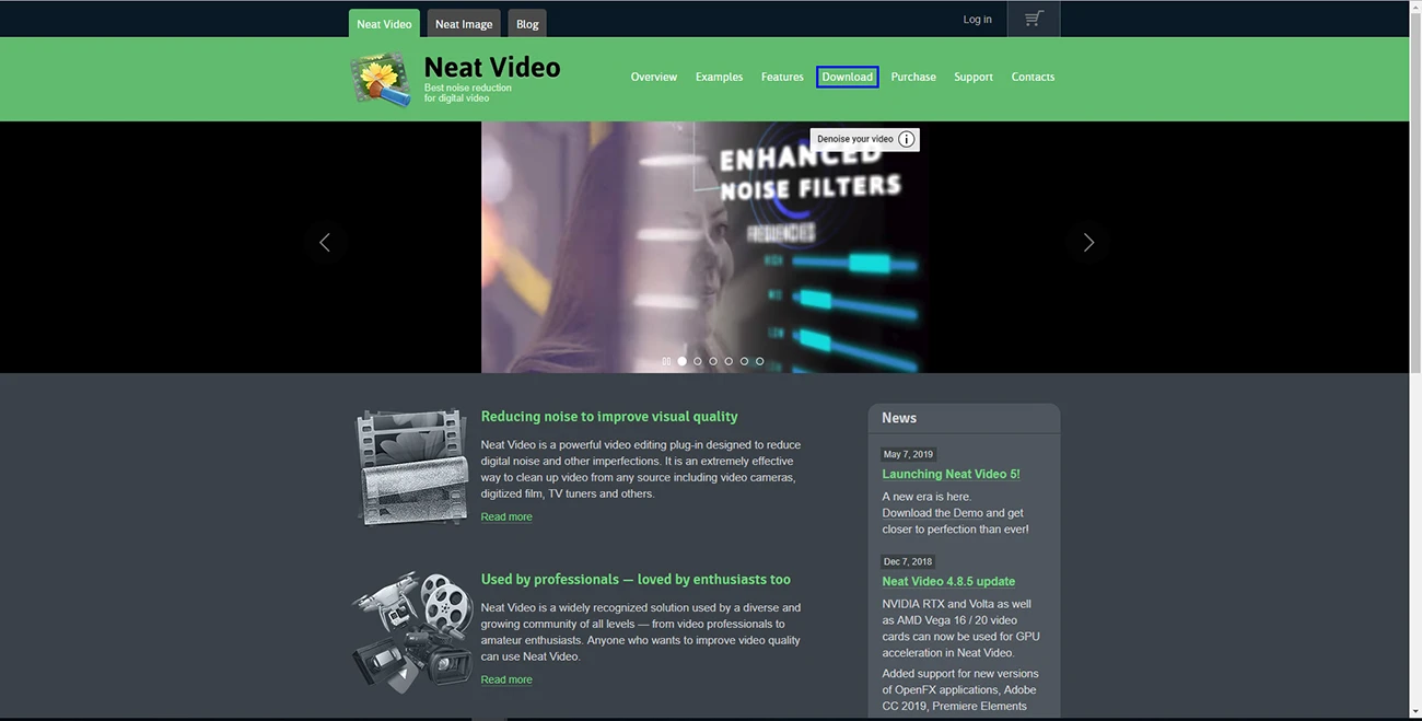 Neat Videoのダウンロード
