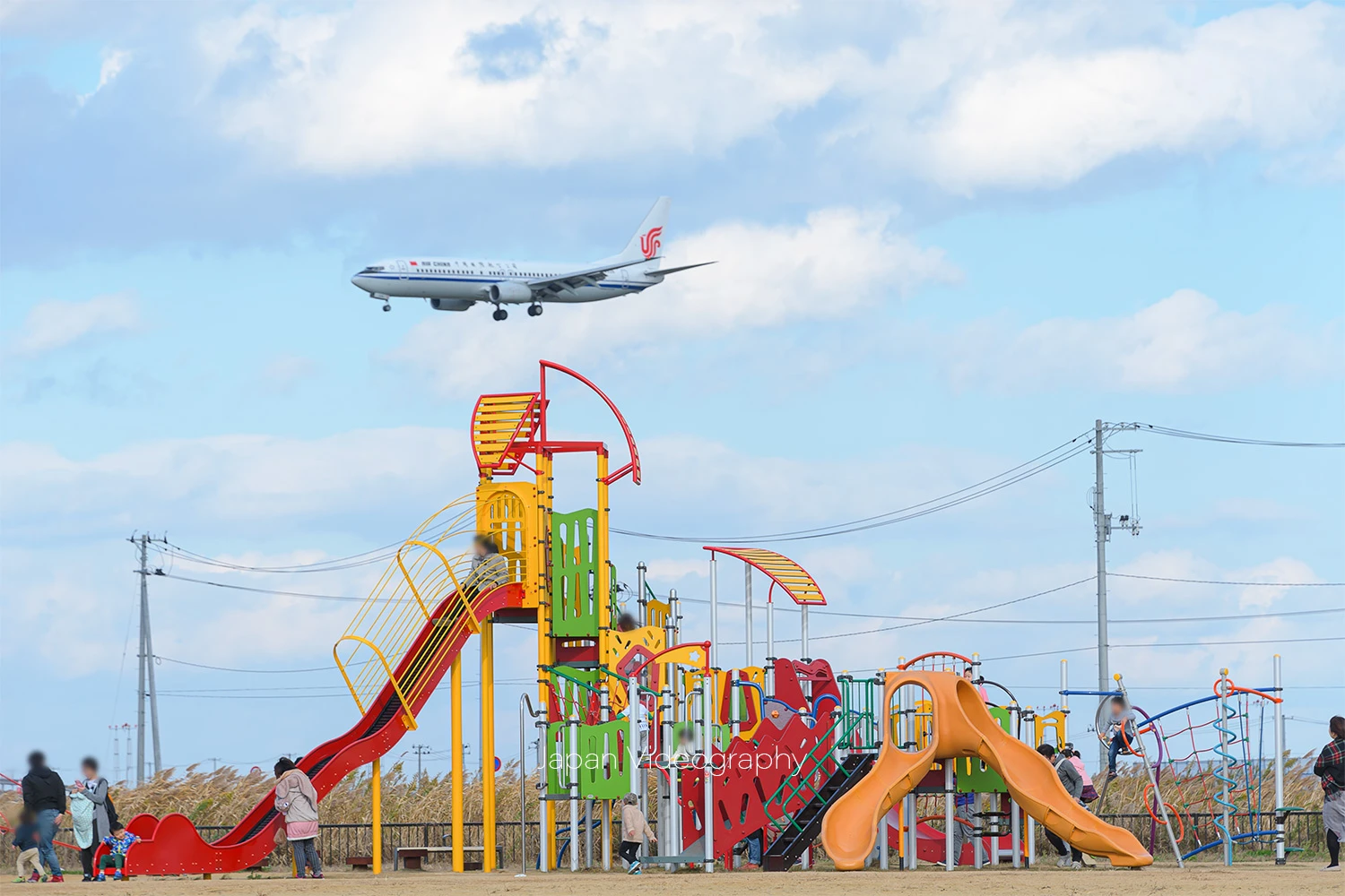 北釜防災公園 仙台空港の飛行機離着陸も見れて遊具も充実！｜宮城県名取市