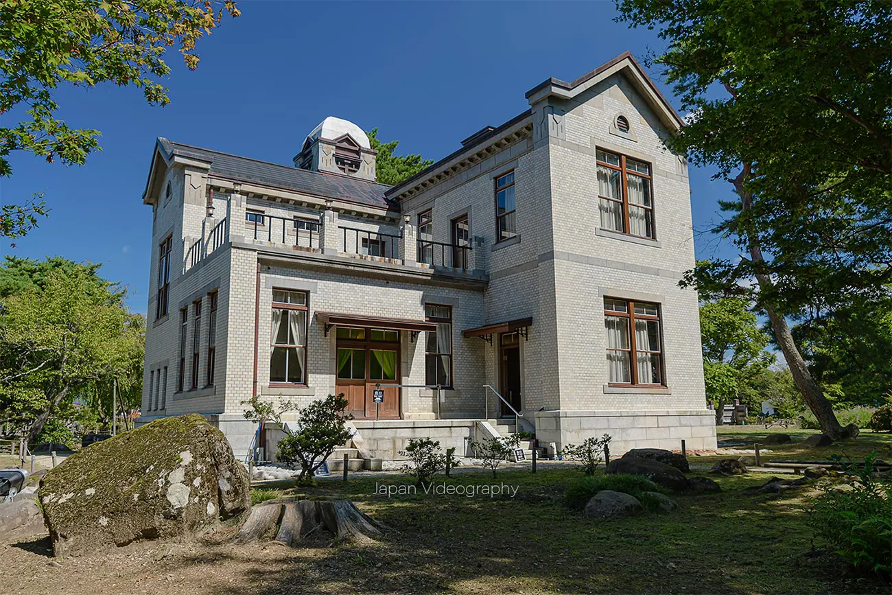 秋田県大仙市 旧池田氏庭園の洋館