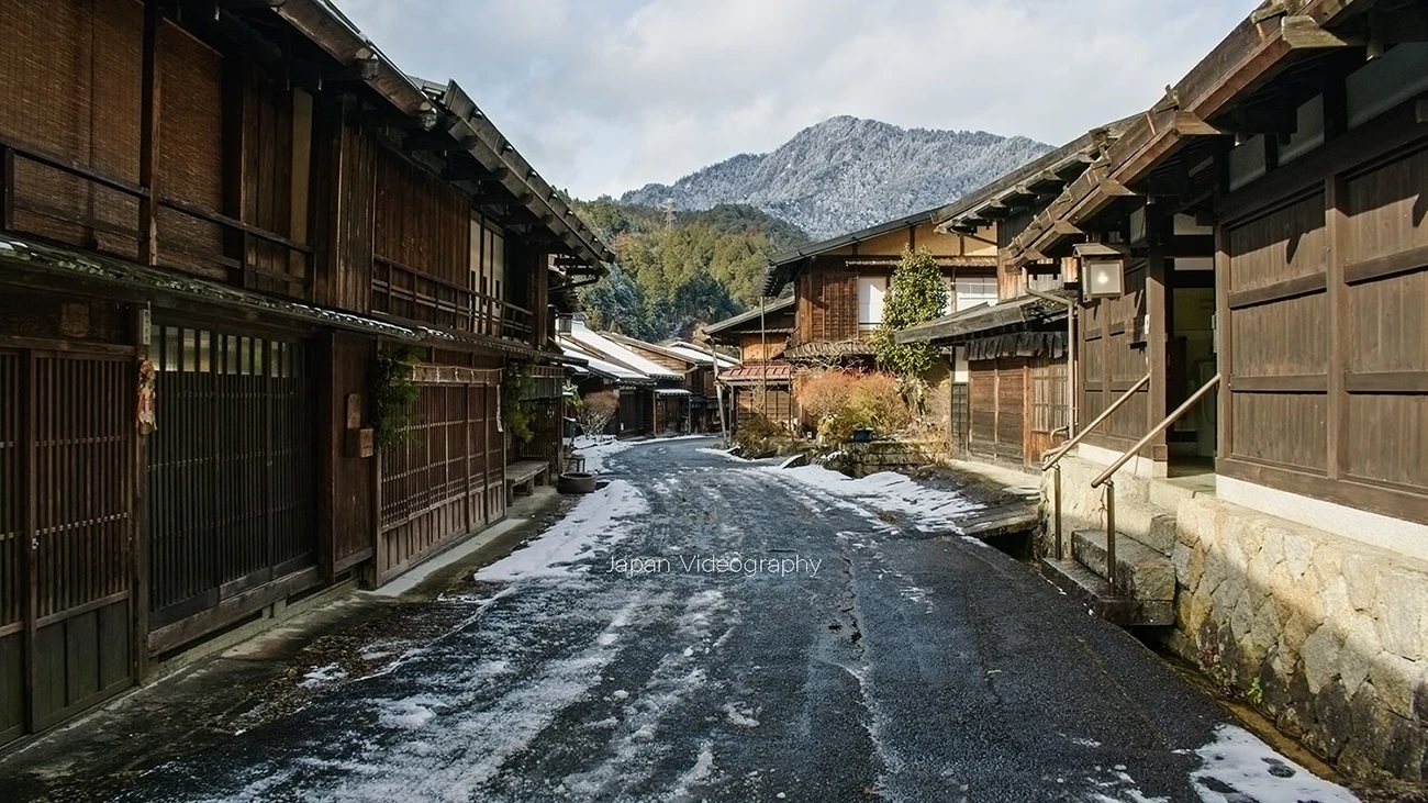 長野県南木曽町の宿場町 妻籠宿