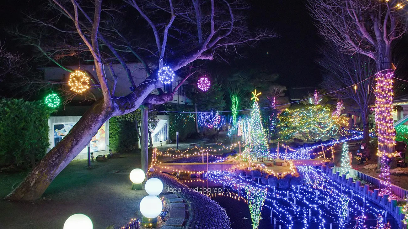 石ノ森章太郎ふるさと記念館のイルミネーション、2022光のページェント開催決定！