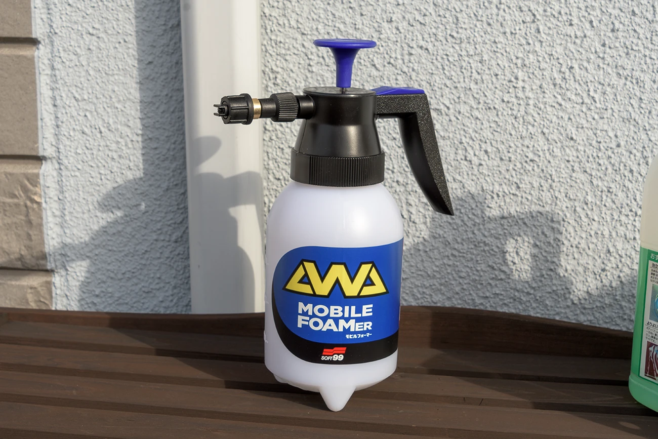 ソフト99 C-221 04940 パーフェクトフォーム スターティングセット プロが使うようなきめ細かく濃密な泡を実現 専用濃縮シャンプー3包付 SOFT99