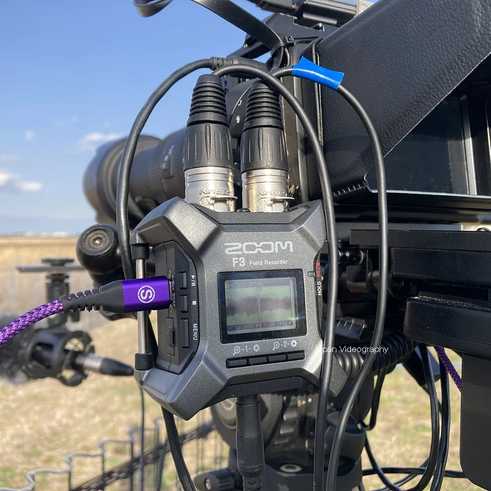 ZOOM F3 32bitフロート録音対応 2chフィールドレコーダー 音量調整不要で失敗の無い32bit float録音フィールドレコーダー