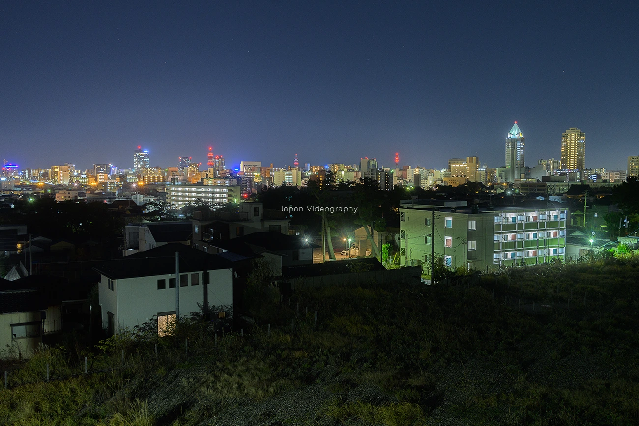日本海の景色と新潟市内の夜景を観賞できる日和山展望台 | 新潟県新潟市