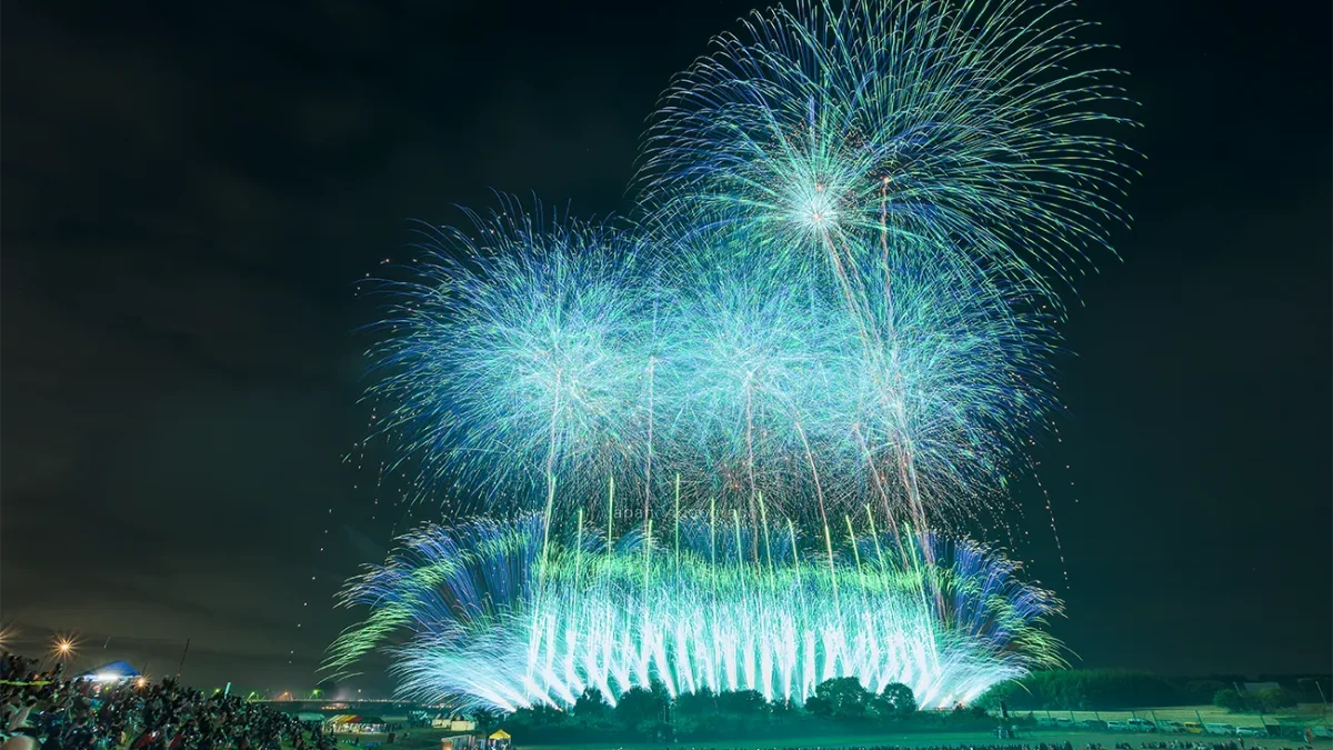 常総きぬ川花火大会チケットプレミアムシート・駐車券付・2023年10月28日