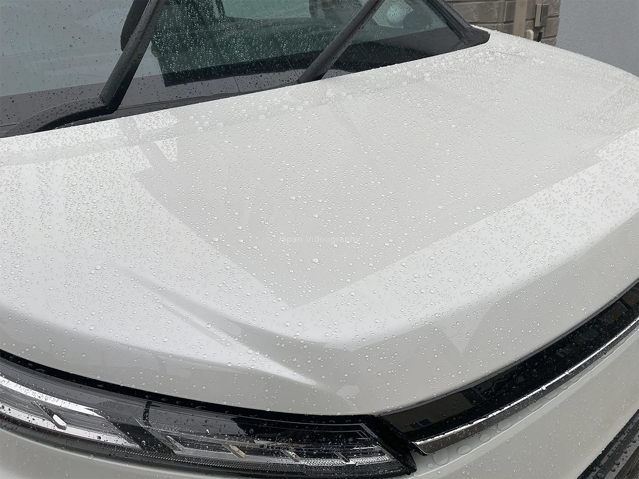 プロスタッフCCウォーターゴールドの撥水効果