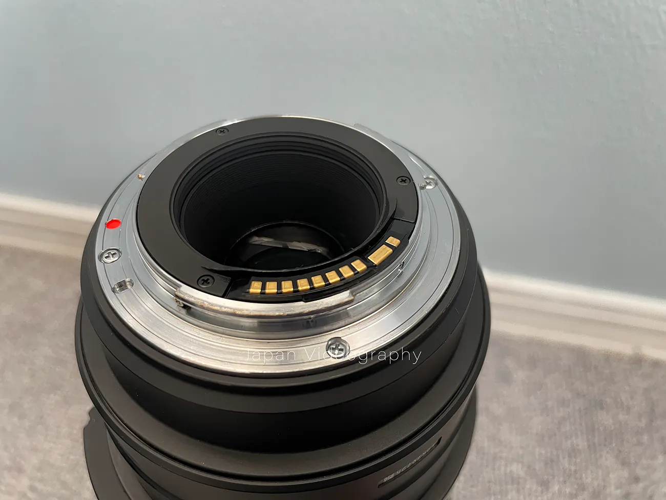 交換式レンズの手振れ補正と絞りの接点