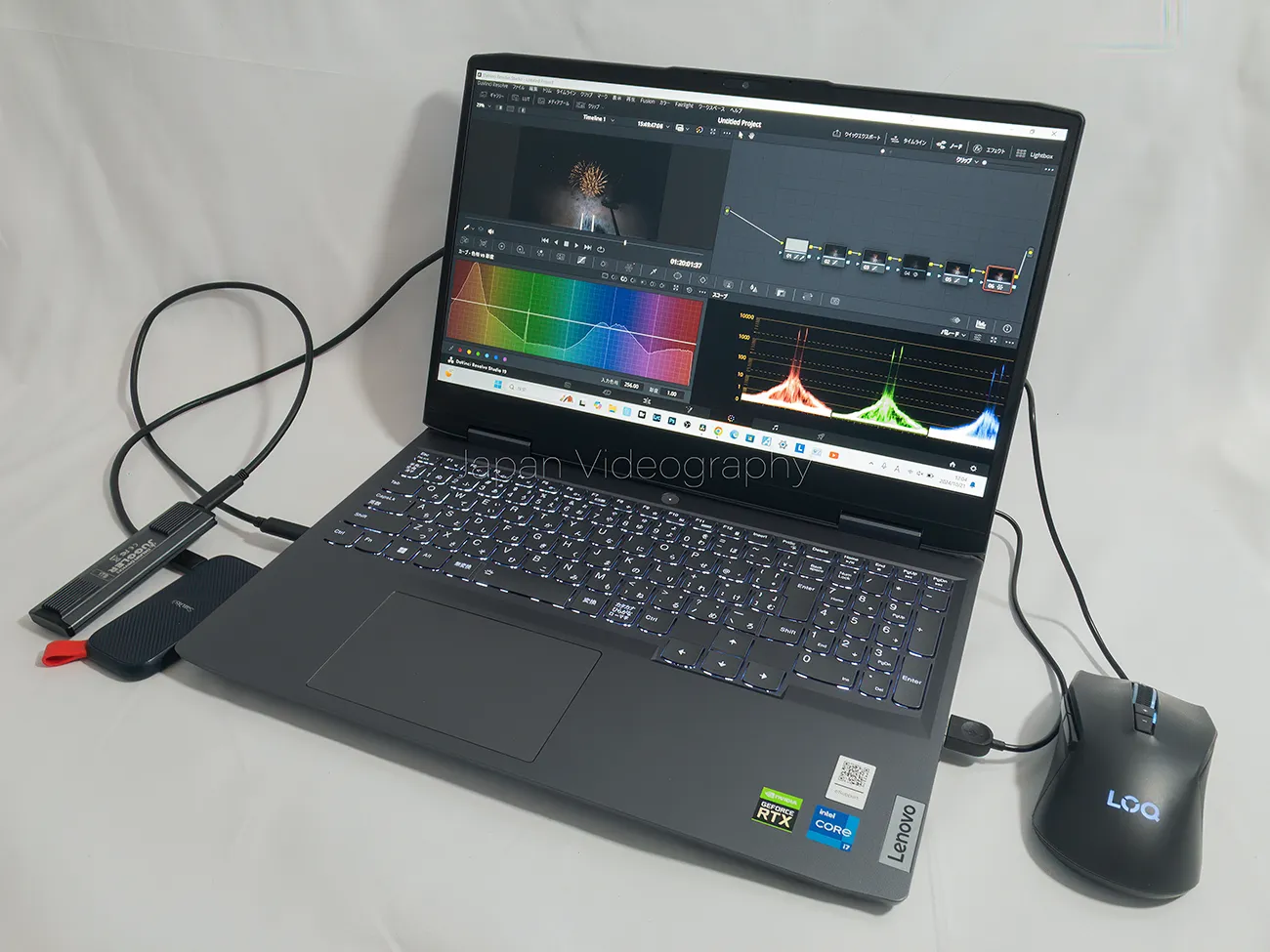 高性能激安RTX4060搭載ゲーミングノートパソコンはLenovo LOQ 15IRH8がオススメ