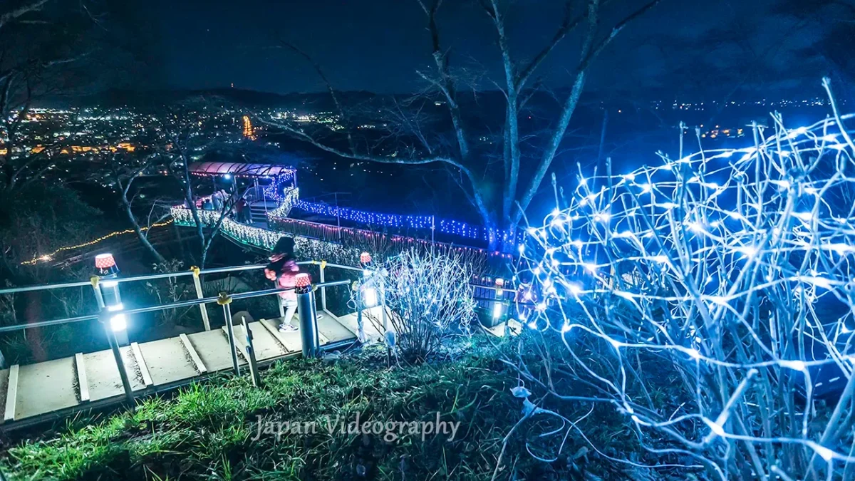 船岡城址公園のイルミネーション Shibata Fantasy