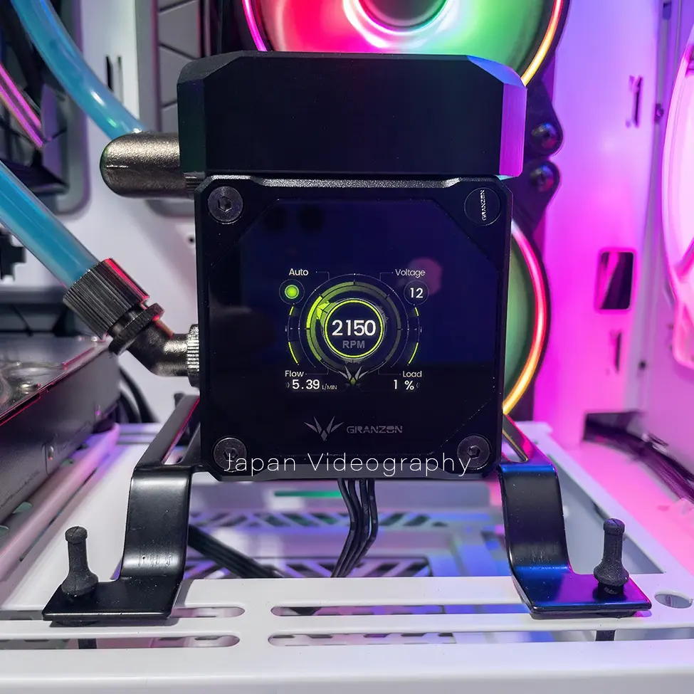 本格水冷用DDCポンプ 動作確認済み 水冷PCパーツメーカーBykskiの高級ブランドGranzonのPWM DDC
