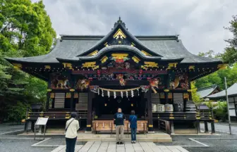 埼玉県秩父市 秩父神社の拝殿