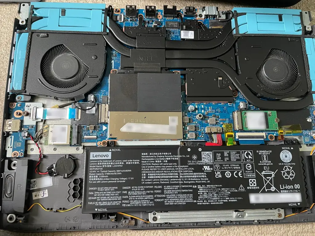 LENOVO LOQ 15IRH8のマザーボード