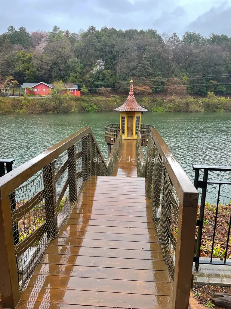 ムーミンバレーパークの水浴び小屋