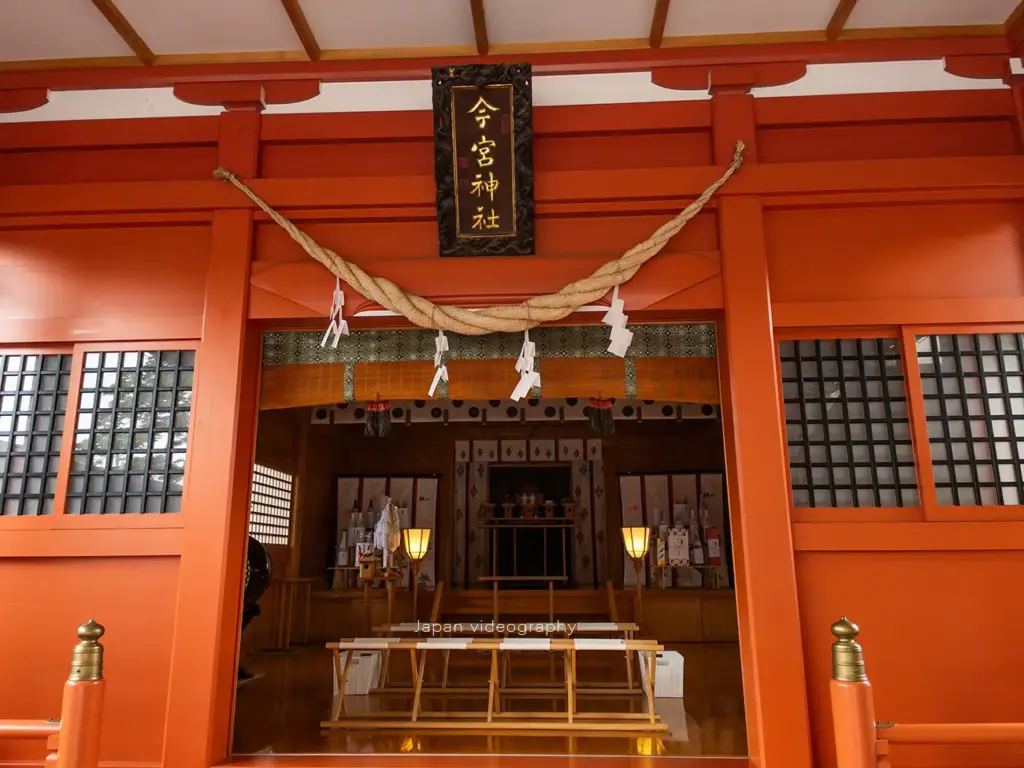 埼玉県秩父市 秩父今宮神社の拝殿
