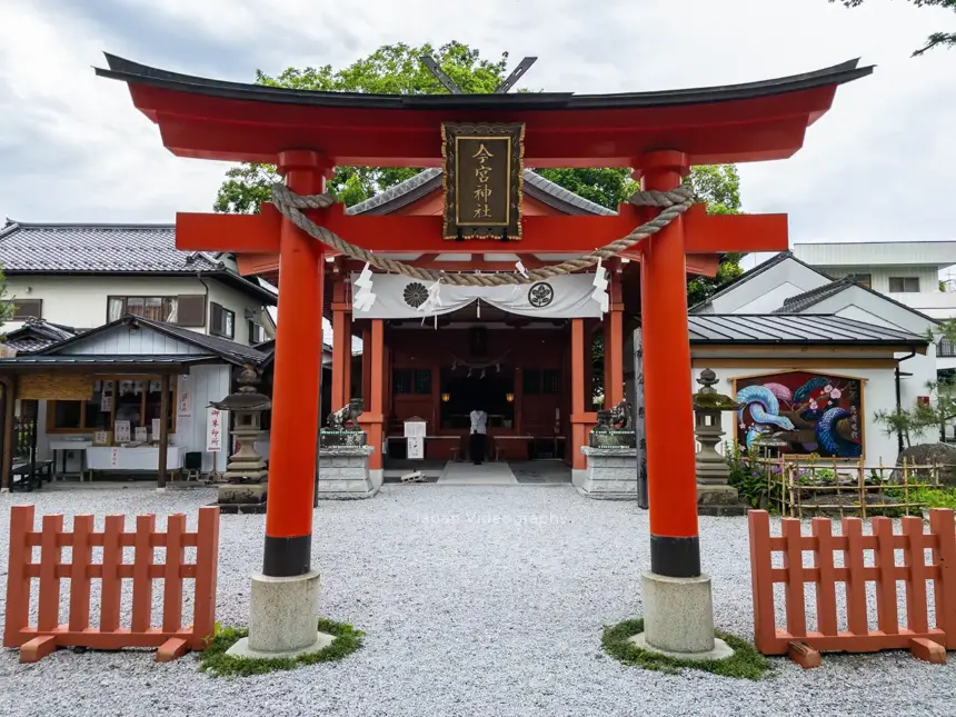 埼玉県秩父市 秩父今宮神社の鳥居