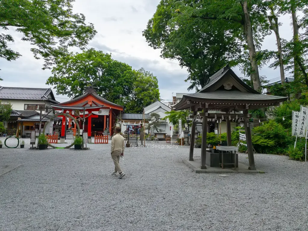 埼玉県秩父市 秩父今宮神社の境内