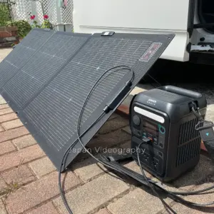 災害時やアウトドアシーンで太陽光で発電可能！EcoFlow 160W両面ソーラーパネルGen2のレビュー