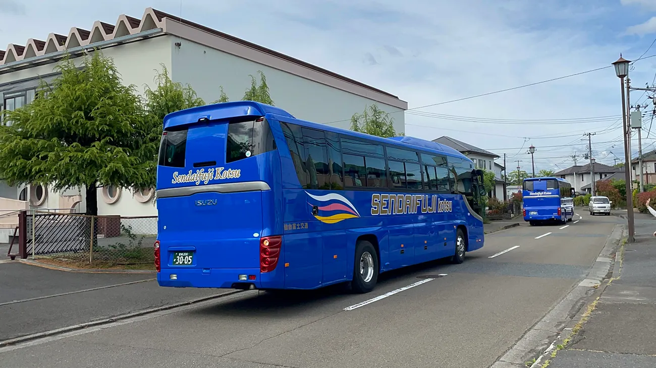 仙台富士交通のバス いすゞガーラ