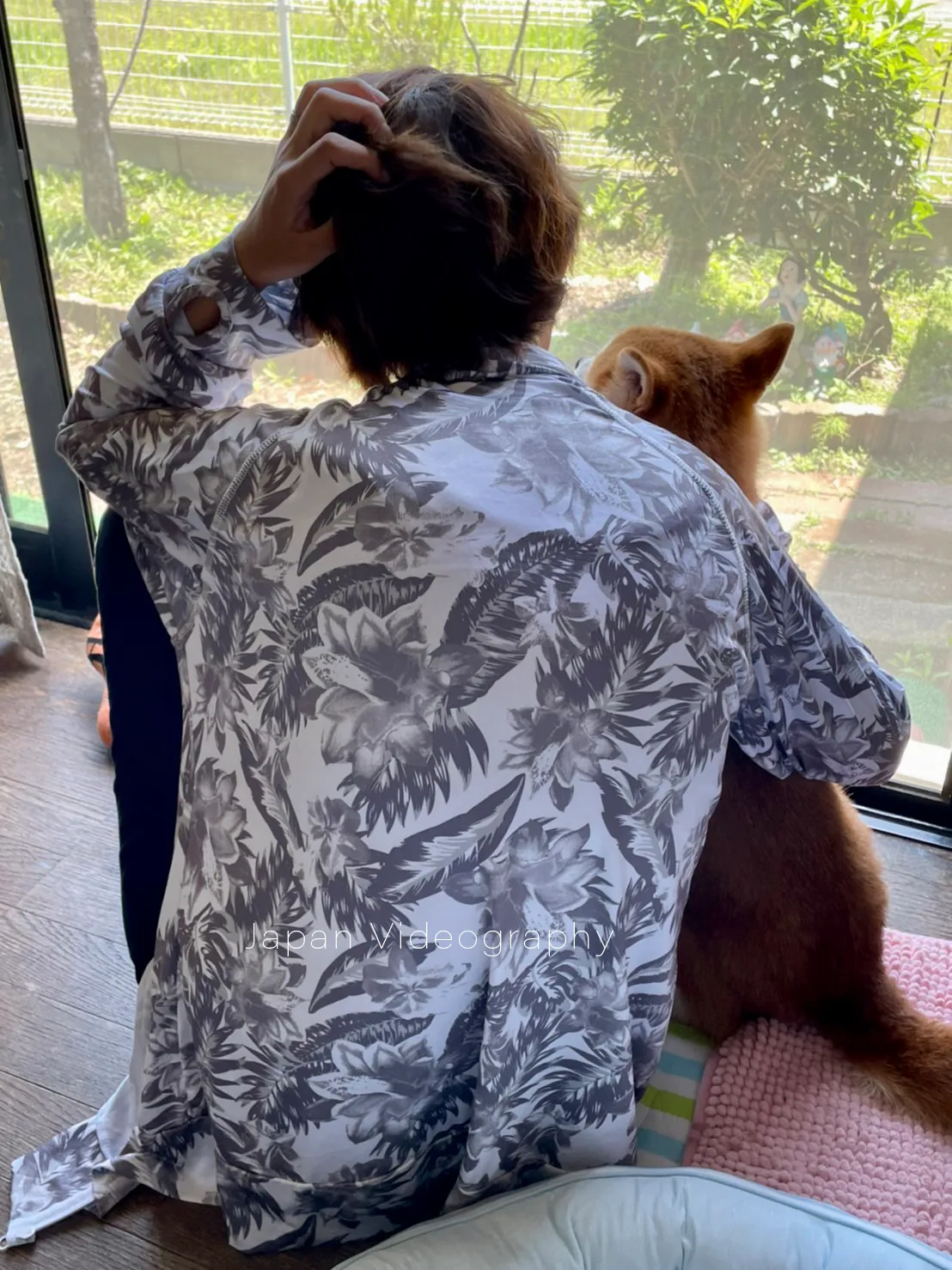 柴犬のりゅうのすけとお母ちゃん