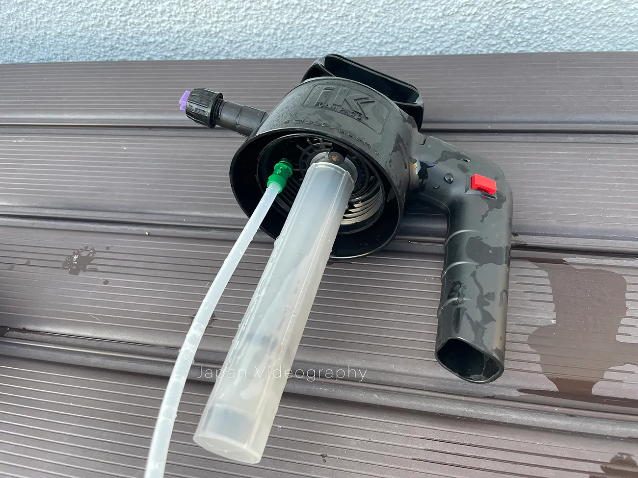 iK FOAM Pro2のポンプ機構