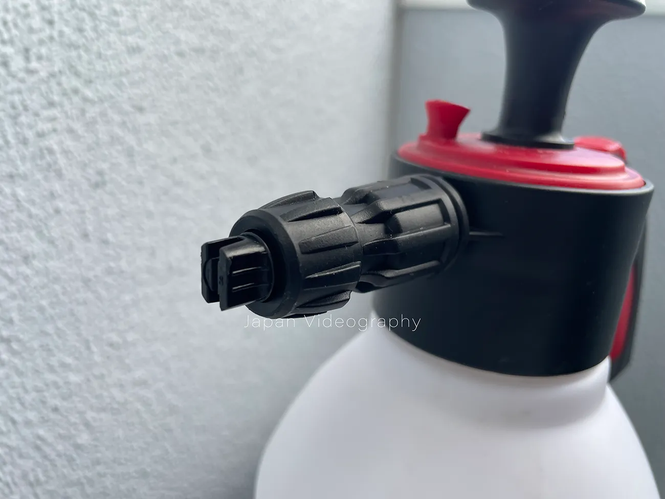 コメリCRUZARD蓄圧式フォームガンの泡噴射ノズル