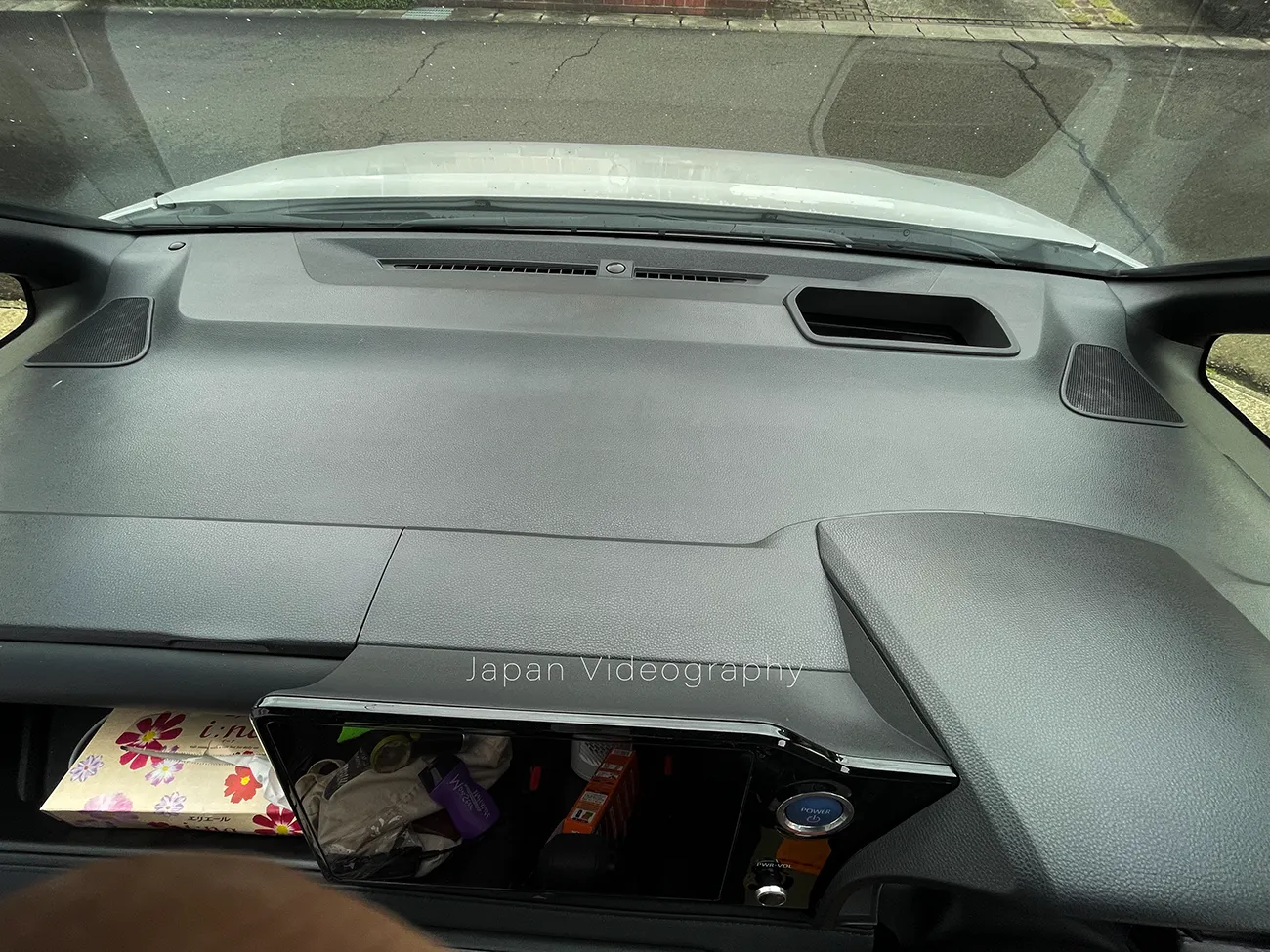 コーティング前のダッシュボード