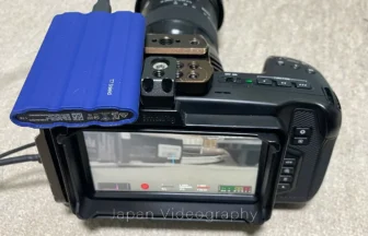 超高速転送SSD Samsung T7 ShieldとBMPCC6K