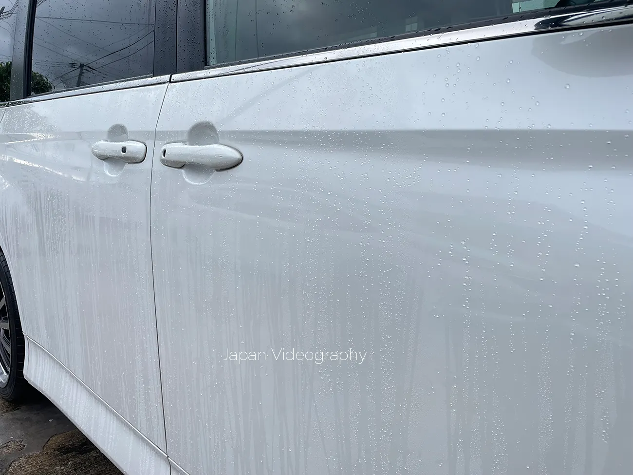 OHAJIKI カーシャンプー洗車後の水洗い
